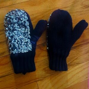 Crewcuts Sparkly sequins gloves